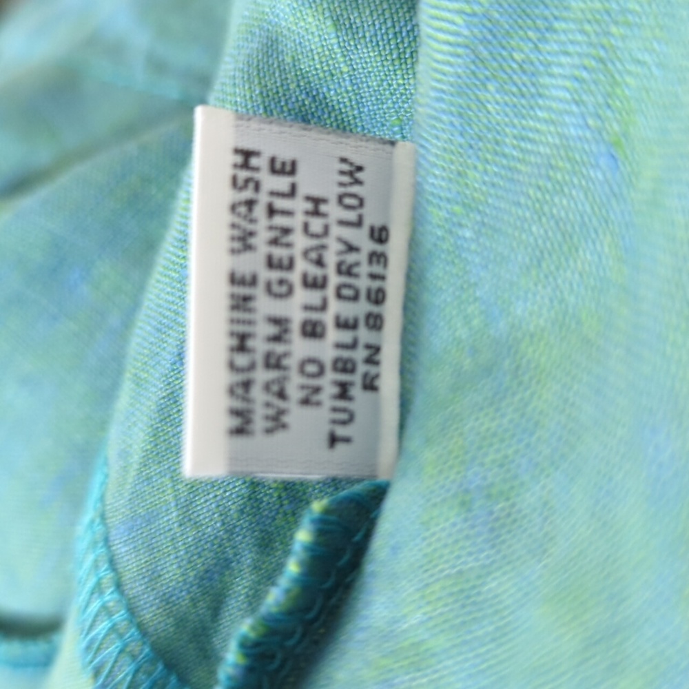 Bryn Walker Sea Green Linen Blazer M - Picture 12 of 14